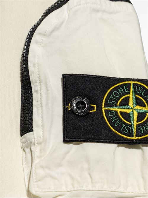 Felpa con applicazione Compass STONE ISLAND | 156100003S0123V0093